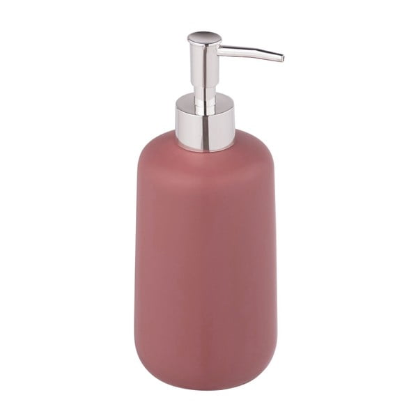 Dozator de săpun lichid roz din ceramică 500 ml Olinda – Allstar