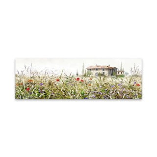 Tablou imprimat pe pânză Styler Grasses, 140 x 45 cm