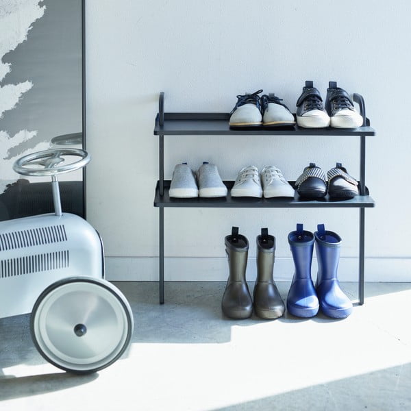 Pantofar pentru copii negru din metal Tower – YAMAZAKI-image-1