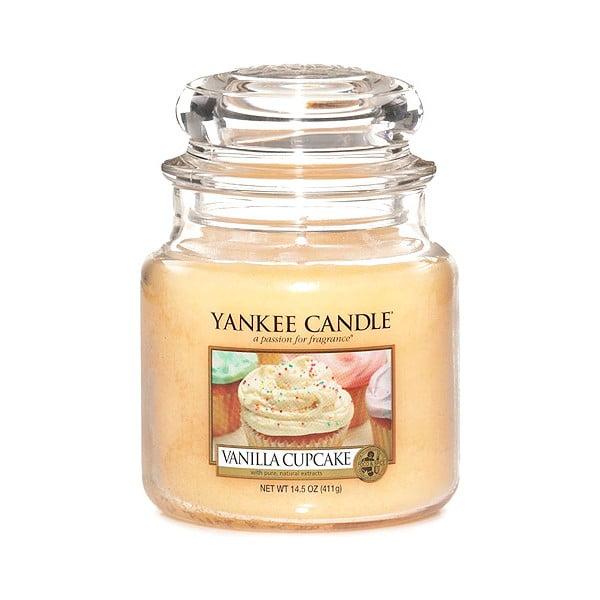 Lumânare parfumată timp de ardere 65 h Vanilla Cupcake – Yankee Candle