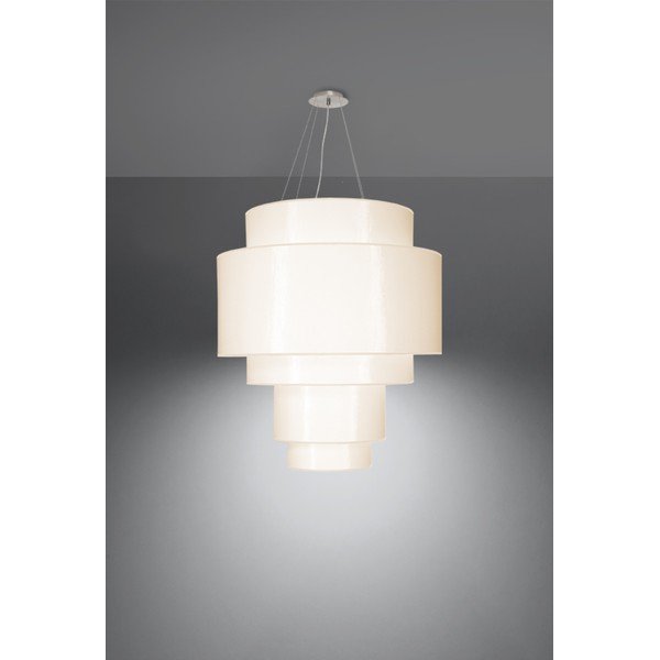 Lustră albă ø 80 cm Elber - Sollux-image-2