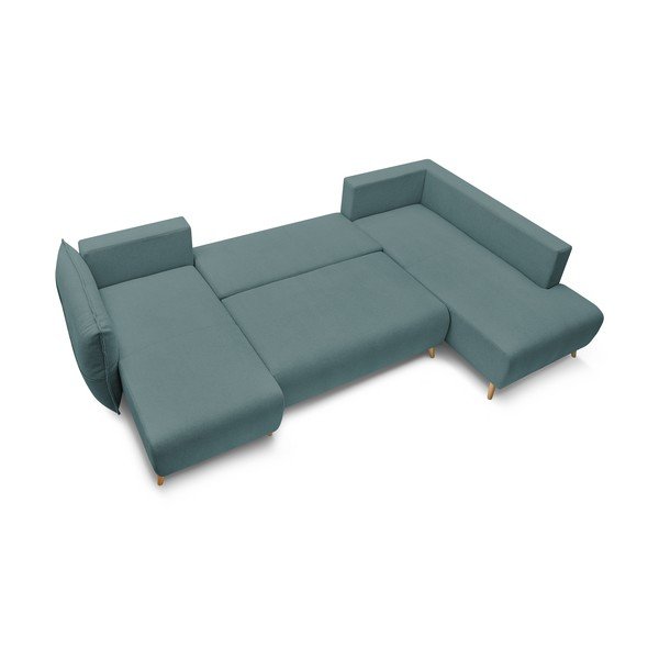 Colțar turcoaz extensibil (cu colțar pe partea dreaptă/cu colțar în formă de "U") Nessa – Bobochic Paris-image-4