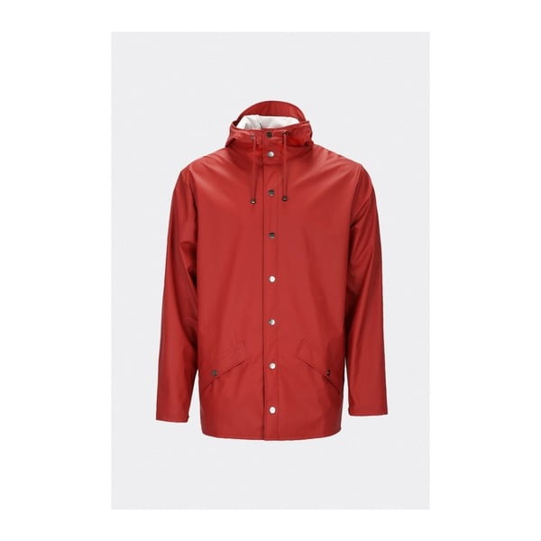 Jachetă unisex impermeabilă Rains Jacket, mărime S / M, roșu