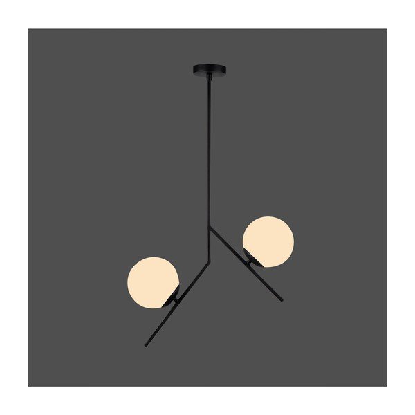 Lustră Squid Lighting Diagonal, înălțime 74 cm, negru-image-1