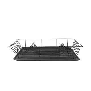 Suport pentru scurs vase PT LIVING Linea, negru