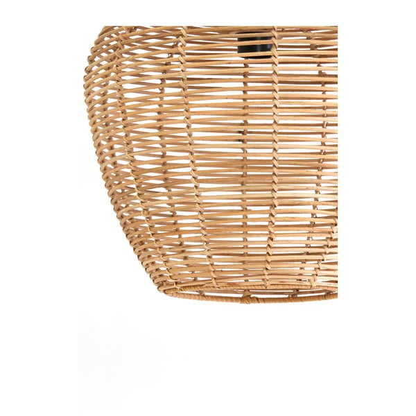 Abajur în culoare naturală ø 38 cm Latvia – Light & Living-image-3