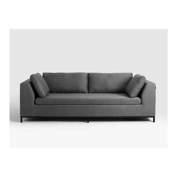 Canapea extensibilă 3 locuri Custom Form Ambient, gri închis-image-1