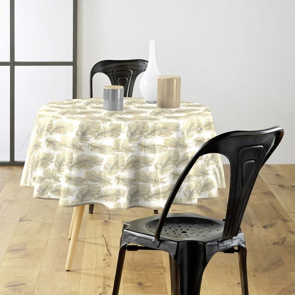 Față de masă lavabilă ø 160 cm Plumina – douceur d'intérieur-image-2