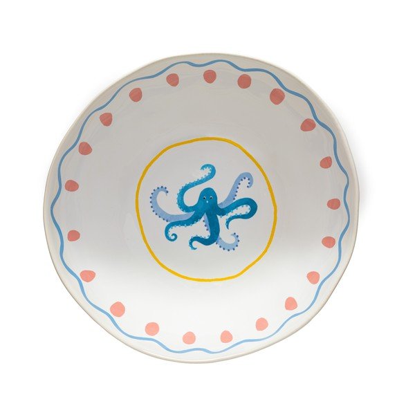 Bol alb din gresie ø 28 cm Summer Bliss – Costa Nova-image-2