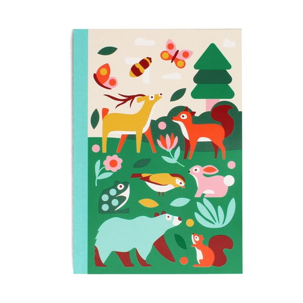 Carnețel 60 pag. A5 Woodland – Rex London