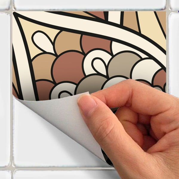 Set 24 autocolante de perete Ambiance Wall Tiles Piura, 10 x 10 cm-image-3