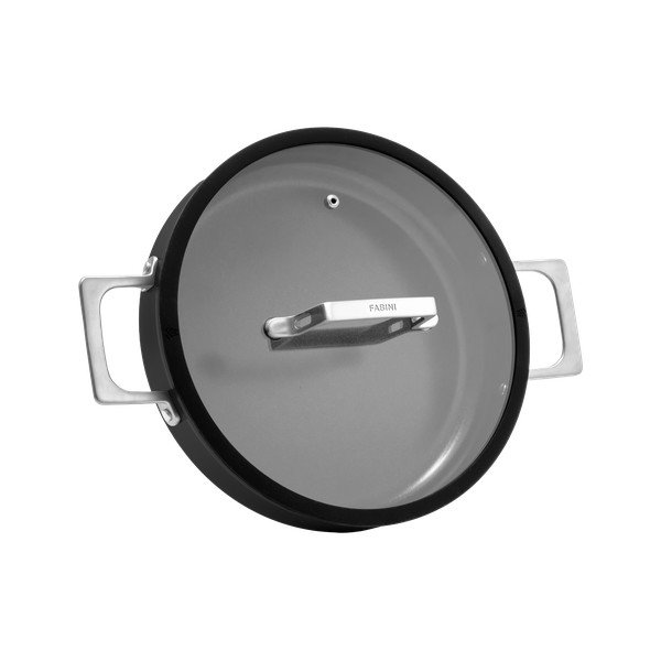 Tigaie cu capac/cu suprafață ceramică ø 28 cm Meda 4.0 – FABINI-image-3