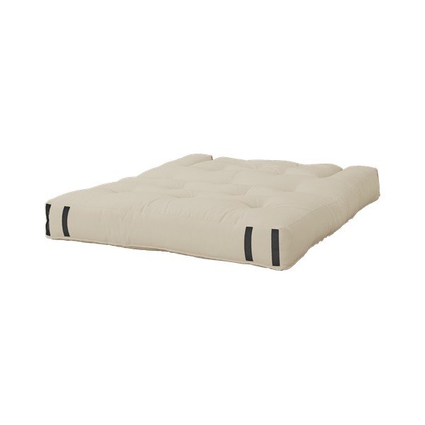 Canapea bej extensibilă 140 cm Hippo - Karup Design-image-1