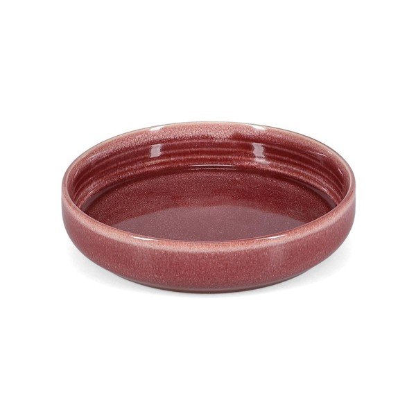 Bol mic burgundy din gresie 420 ml Duna – ONA