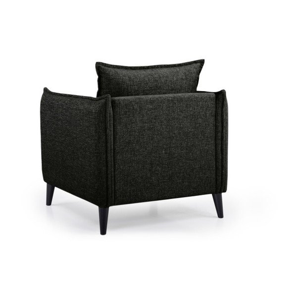 Fotoliu Scandic Leo, negru-image-2