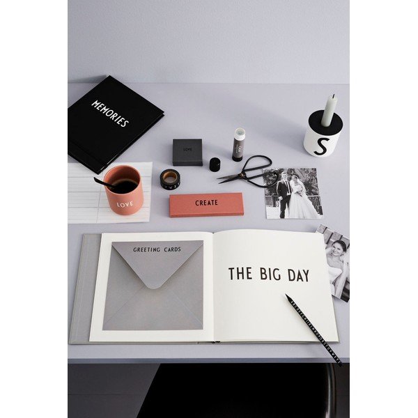 Jurnal de nuntă Design Letters Wedding, gri-image-1