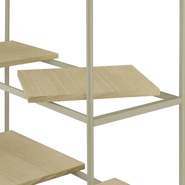 Etajeră în culoare naturală cu aspect de lemn de stejar 105x170x40 cm Sukoya – Blomus-image-4