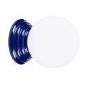 Aplică de perete albastră din ceramică ø 12 cm Farsa – Sollux