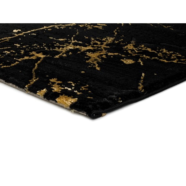 Covor Universal Gold Marble, 80 x 150 cm, negru-image-2