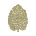 Covor pentru copii kaki lavabil/țesut manual din bumbac 75x100 cm Mini Monstera Olive – Lorena Canals