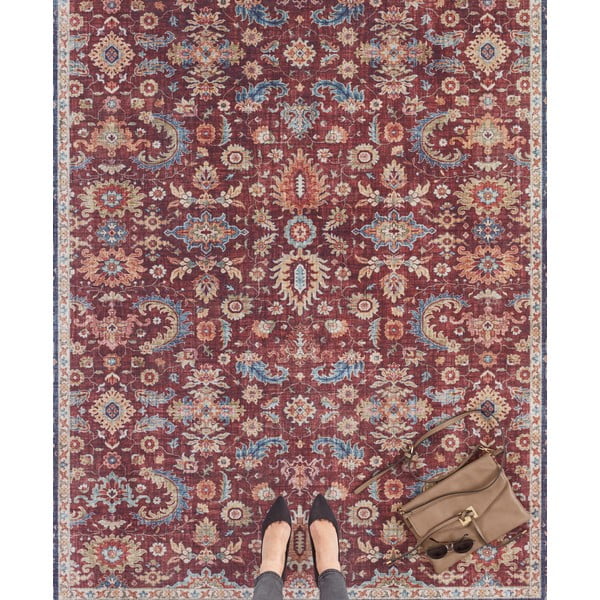 Covor Nouristan Vivana, 160 x 230 cm, roșu vișiniu-image-3