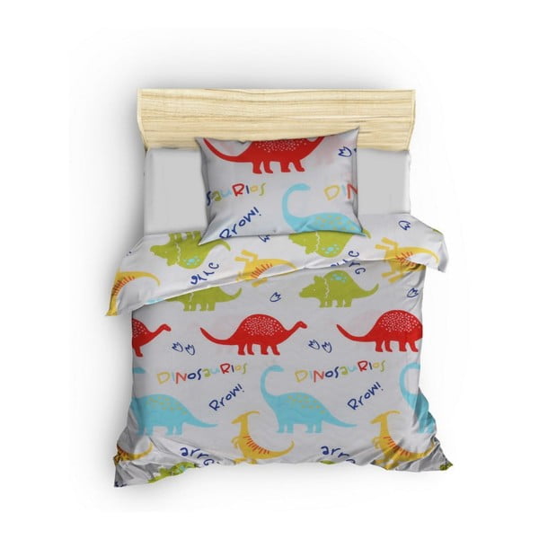 Cuvertură de pat cu față de pernă pentru copii Mijolnir Dinazorus, 160 x 220 cm-image-3