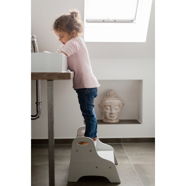 Treaptă înălțătoare gri deschis Light grey – Kindsgut-image-1