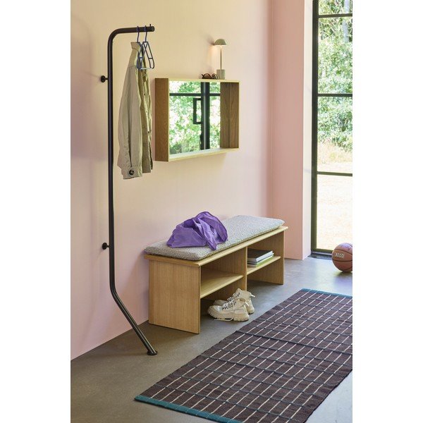 Cuier maro din metal 36x182 cm Bend – Hübsch-image-1