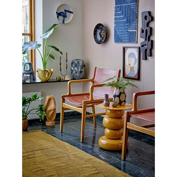 Măsuță auxiliară rotundă din metal ø 41 cm Olonne – Bloomingville-image-2