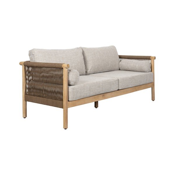 Set mobilier de grădină grej tapițat pentru 3 persoane Oasis – Dutchbone-image-3