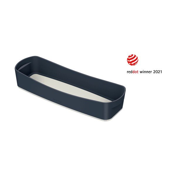 Cutie de birou cu organizator Leitz Cosy, gri-image-3