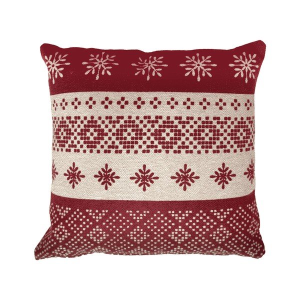 Pernă decorativă din bumbac 40x40 cm  cu model de Crăciun Etoilea – douceur d'intérieur