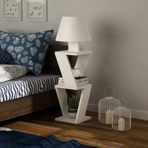 Lampadar Kozena White, alb-image-1