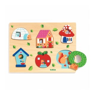 Puzzle de inserat Djeco Home