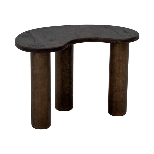 Măsuță de cafea maro închis din lemn de arbore de cauciuc 36x53 cm Luppa – Bloomingville