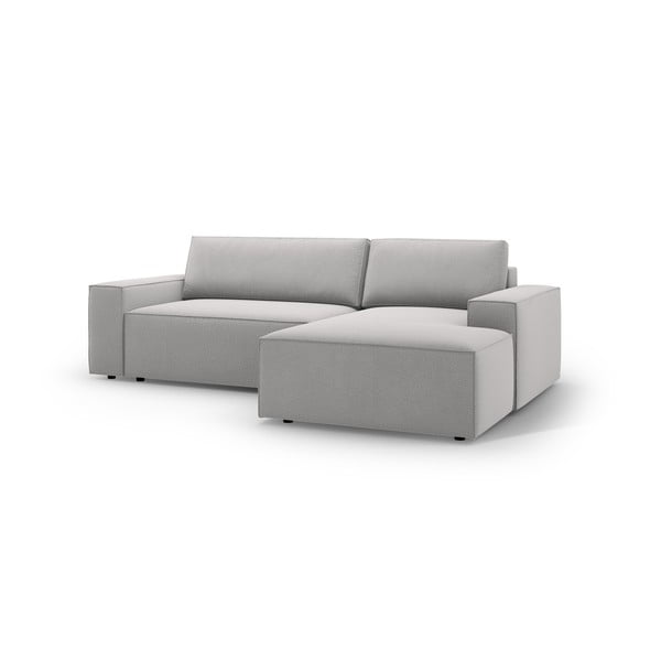 Colțar gri deschis extensibil (cu colț pe partea dreaptă) Jodie – Micadoni Home-image-2