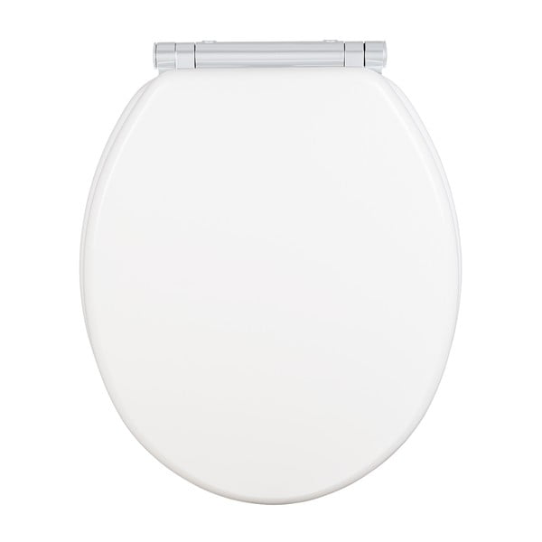 Capac toaletă alb cu închidere automată 37 x 43 cm Morra - Wenko