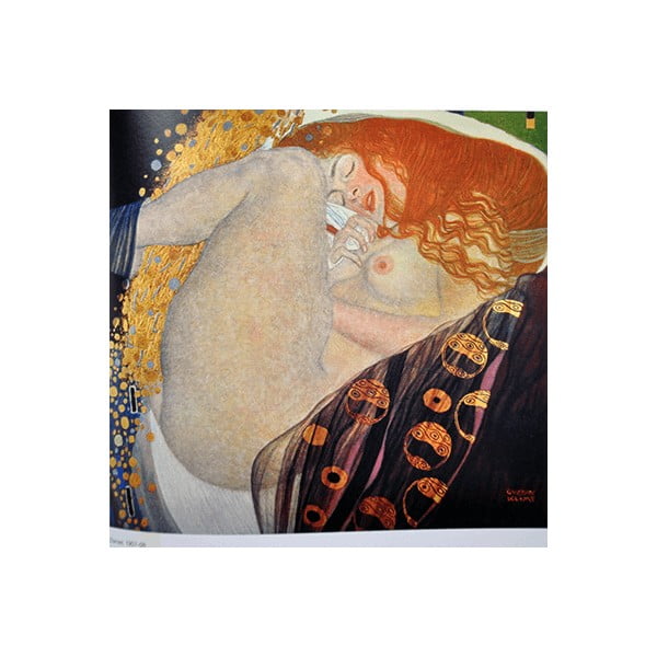 Tablou Gustav Klimt - Danae, 60x60 cm