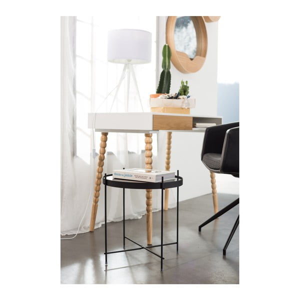 Veioză Zuiver Tripod, alb-image-2