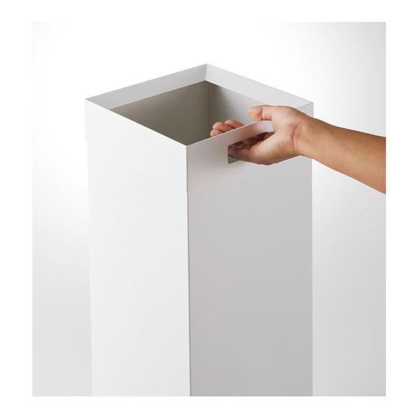 Coș de gunoi alb din metal 27 l Tall – YAMAZAKI-image-2