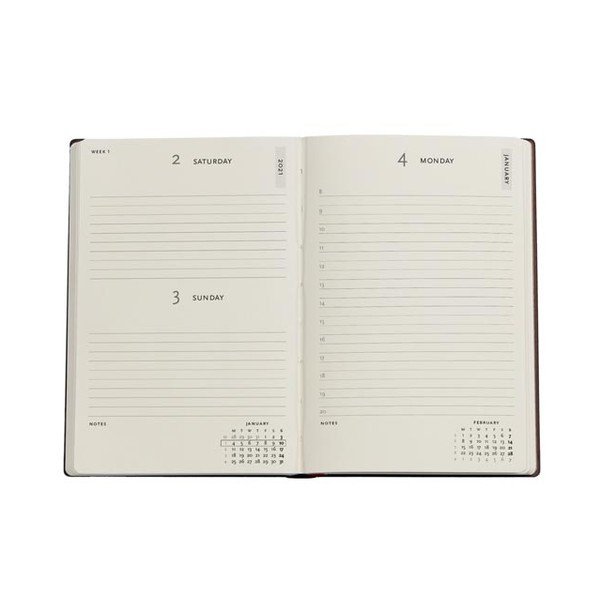 Agendă pentru anul 2021 Paperblanks Butterfly Garden-image-3