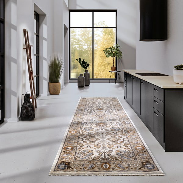 Covor tip traversă maro/crem 80x190 cm Egon – Villeroy&Boch-image-1