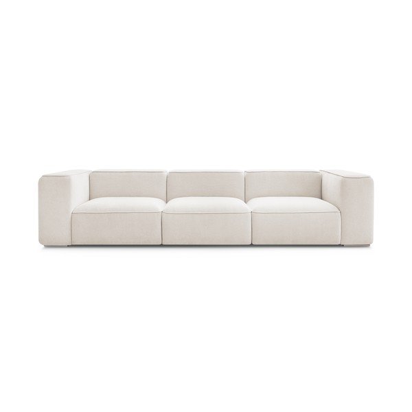Canapea albă 345 cm Zephyr – Bobochic Paris