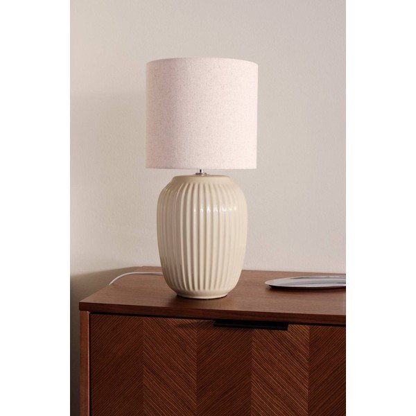 Veioză bej din ceramică (înălțime 41,5 cm) Karlsson – Jotex-image-2