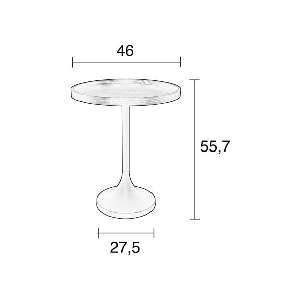 Măsuță Zuiver Jason, negru-image-2