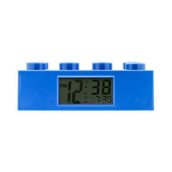 Ceas deșteptător LEGO® Brick, albastru-image-3