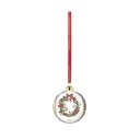 Glob de Crăciun suflat manual din sticlă ø 8 cm Annual Christmas Bauble 2025 – Holmegaard