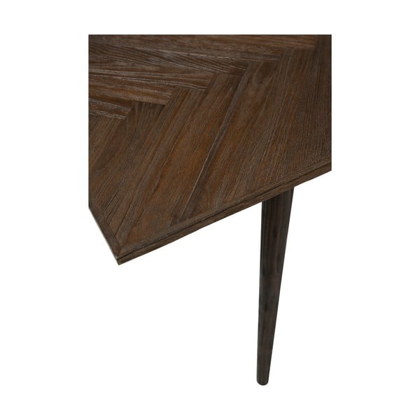 Masă de dining cu aspect de lemn de ulm 100x220 cm Bone – DAN-FORM Denmark-image-3