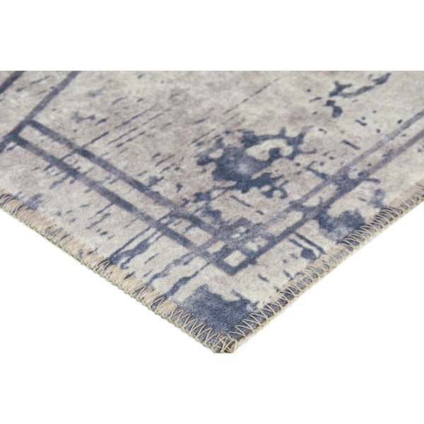 Covor gri deschis lavabil 80x50 cm - Vitaus-image-2