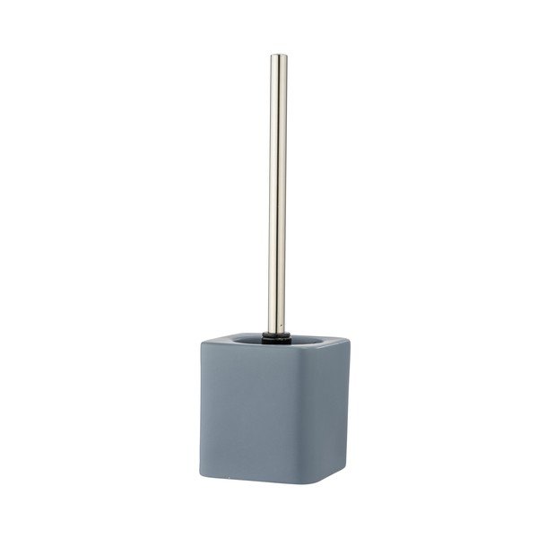 Perie de WC albastră din ceramică Hexa – Wenko-image-1